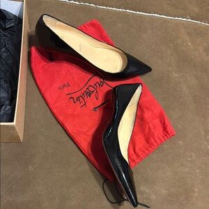 Christian Louboutin Black Stiletto Heels